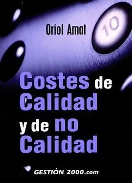Costes de Calidad y de no Calidad