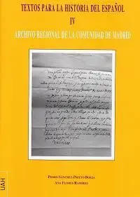 Textos para la Historia del Español Iv