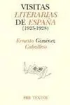 Visitas Literarias de España (1925-1928)