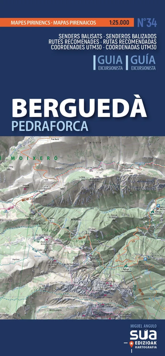 Bergueda - Mapas Pirenaicos