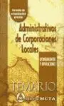 Administrativos Corpor. locales-Temario