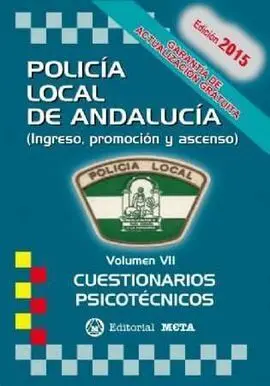Policia Local Andalucia Vii Pruebas Psicotecnicas