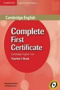 Complete First Certificate Teacher's Book Spanish Edition