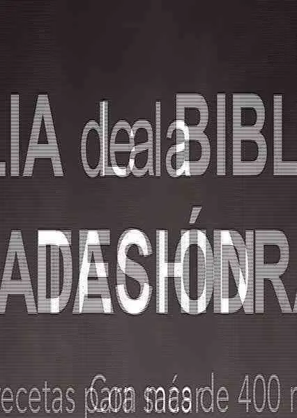 La Biblia de la Deshidratación