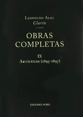 Obras Completas Ix Articulos (1895-1897)