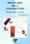 Prontuario de la Construcción