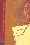 Cuaderno de Ejercicios. Nivel Inicial