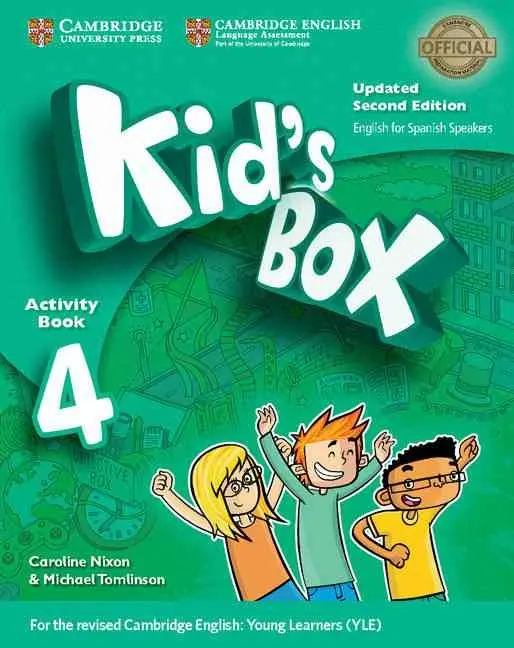 Kid's Box Level 4 Activity Book With Cd Rom And My Home Booklet Updated English