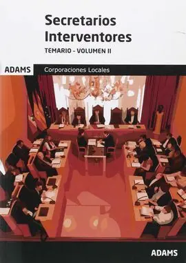 Temario Vol. 2 Secretarios Interventores de Corporaciones Locales 2015