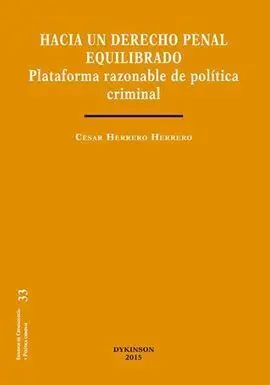 Hacia un Derecho Penal Equilibrado