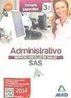 Temario Específico Vol. 3 Administrativo Servicio Andaluz de Salud 2014
