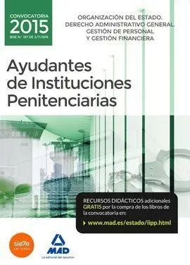 Ayudantes Instituciones Penitenciarias