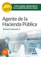 Temario 2 Agente de la Hacienda Pública Cuerpo General Administrativo de la Administración del Estado 2015