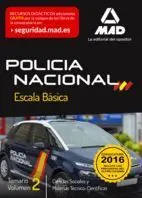 Temario 2 Escala Básica Policía Nacional 2016