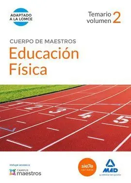 Cuerpo de Maestros Educación Física. Temario Volumen 2