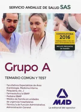 Grupo a Sas Temario Comun y Test 2016