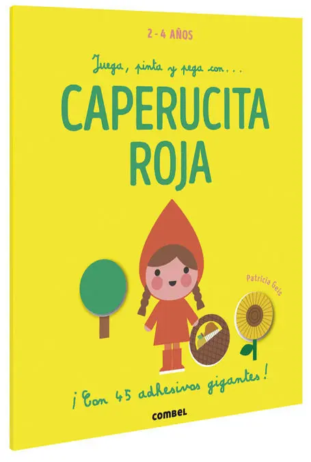 Juega, Pinta y Pega con... Caperucita Roja