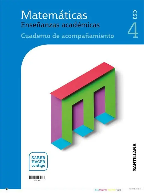 Matematicas Enseñanzas Academicas Serie Resuelve 4 eso Saber Hacer Contigo
