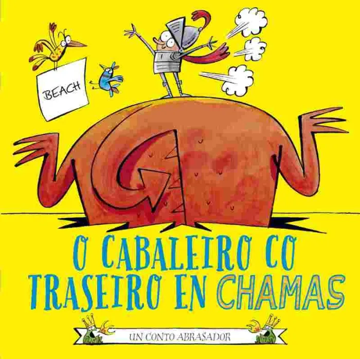 O Cabaleiro Co Traseiro en Chamas