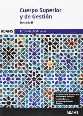Temario Ii Cuerpo Superior de Administradores Cuerpo de Gestión de la Junta de Andalucía