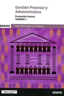 Gestion Procesal y Administrativa Temario 1 Promoción Interna