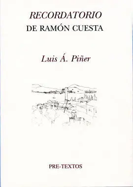 Recordatorio de Ramón Cuesta