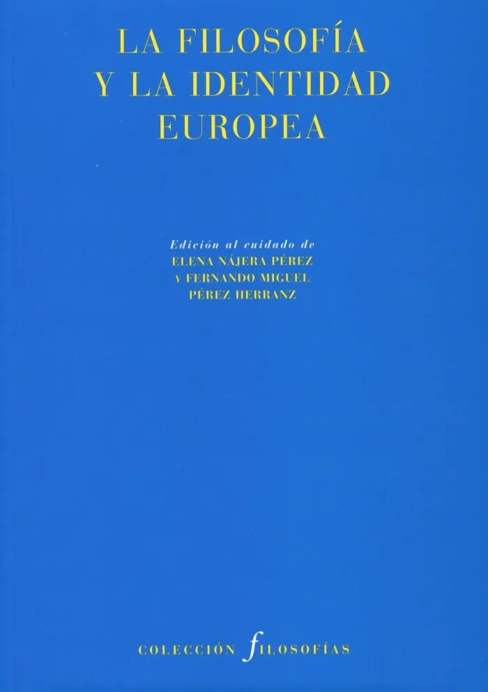 La Filosofía y la Identidad Europea