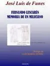 Fernando Lescarén. Memoria de un Miliciano