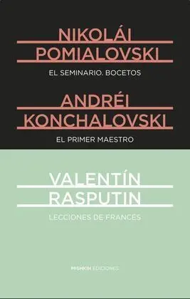 El Seminario - Bocetos. El Primer Maestro. Lecciones de Francés
