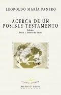 Acerca de un Posible Testamento