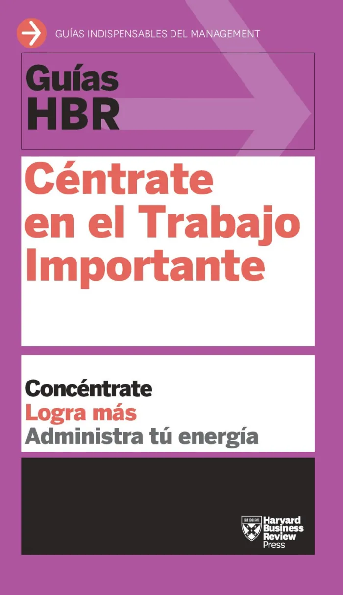 Guía Hbr: Céntrate en el Trabajo Importante