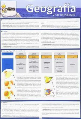 Geografia 2 de Bachillerato la Guia de Micha