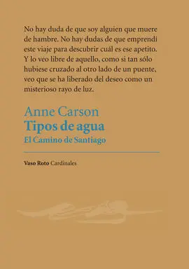 Tipos de Agua