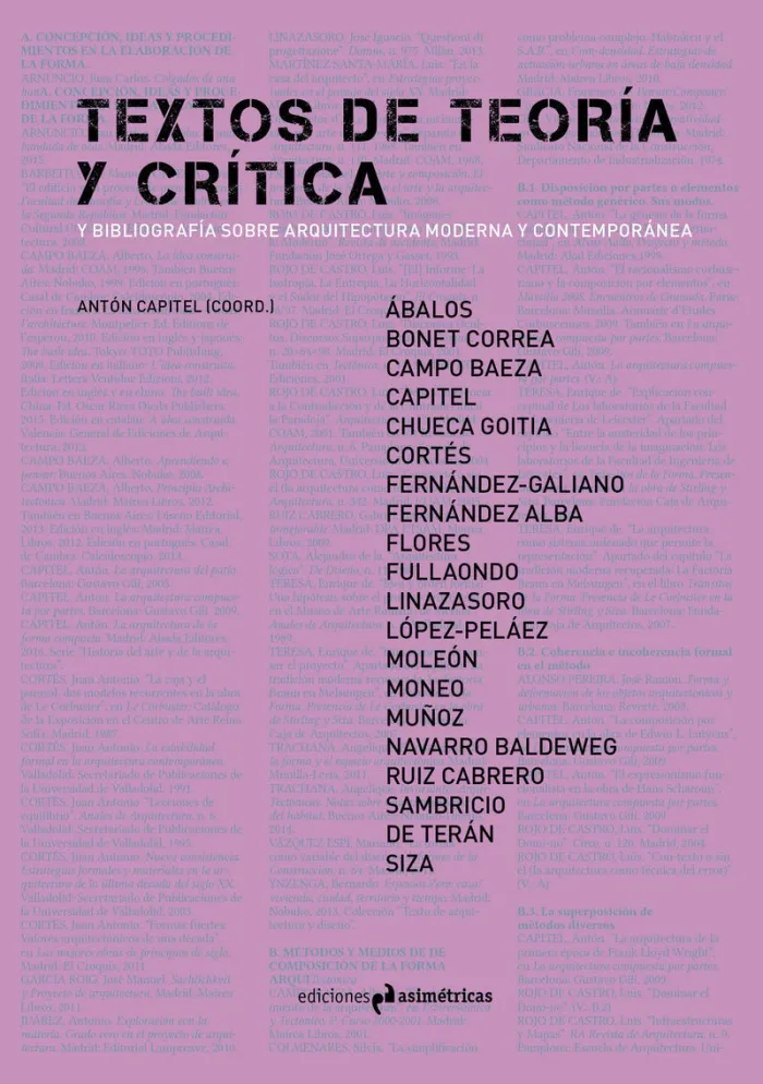 Textos de Teoria y Critica