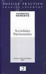 Dossier Práctico. Sociedades Patrimoniales