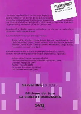 Escenarios de Ciudadanía