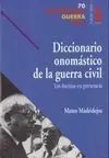 Diccionario Onomástico de la Guerra Civil