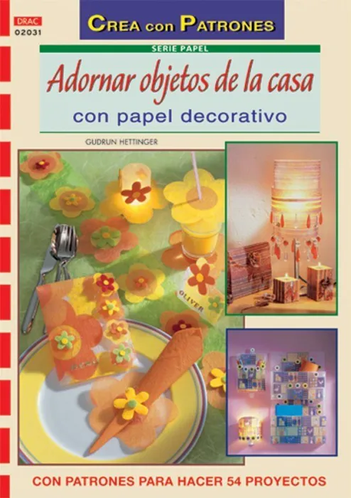 Adornar Objetos de la Casa con Papel Decorativo