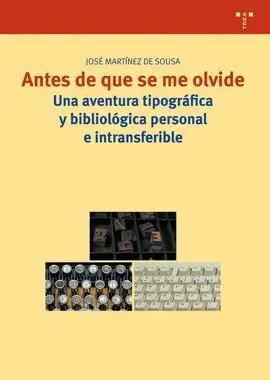Antes de que se me Olvide