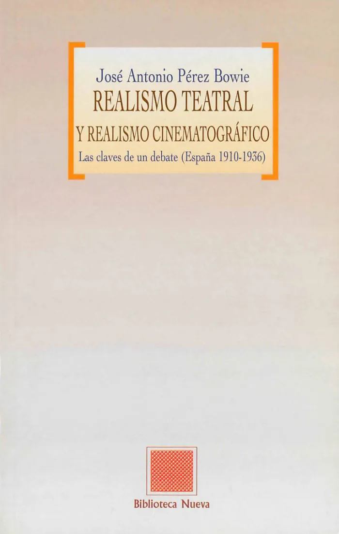 Realismo Teatral y Realismo Cinematográfico