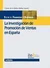 La Investigación de la Promoción de Ventas en España
