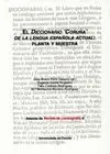El Diccionario Coruña de la Lengua Española Actual: Planta y Muestra