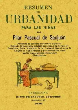 Resumen de Urbanidad para las Niñas
