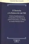 El Derecho a la Deducción del Iva