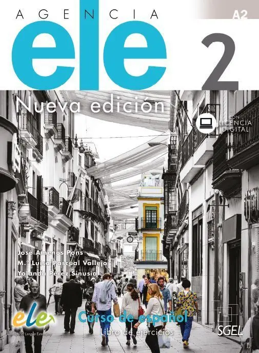 Agencia Ele 2 Libro de Ejercicios. Nueva Edición.