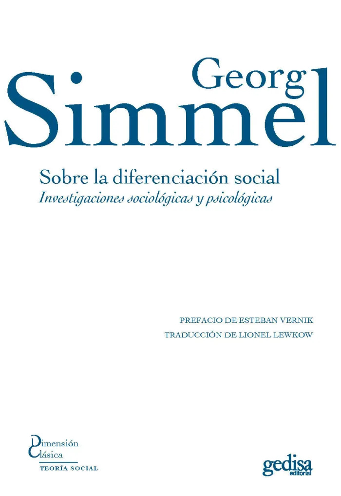 Sobre la Diferenciaci?N Social