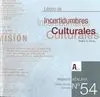Léxico de Incertidumbres Culturales