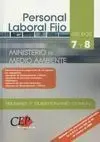 Temario y Cuestionario Ministerio de Medio Ambiente Personal Laboral Fijo Grupos 7 y 8