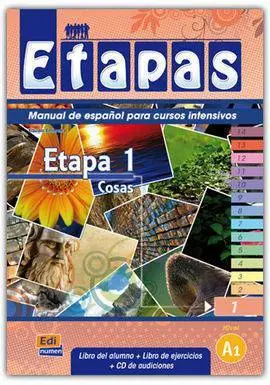 Etapas 1. Cosas. Libro del Alumno + Libro de Ejercicios + Cd Audio