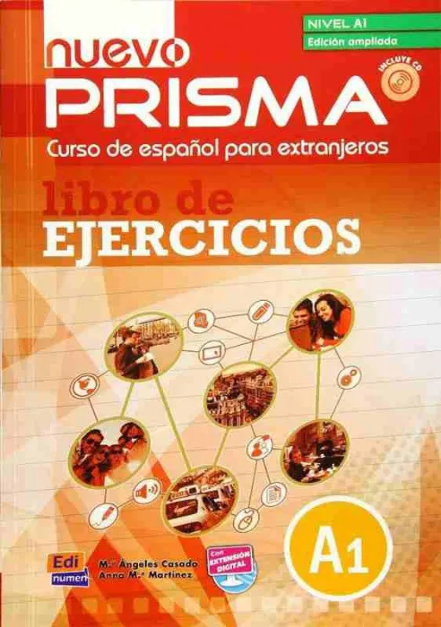 Nuevo Prisma A1 - Libro de Ejercicios + Cd Ampliado